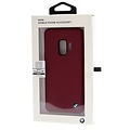 BMW BMW Silikonhülle Hardcase für Galaxy S9 - Rot (3700740426630)
