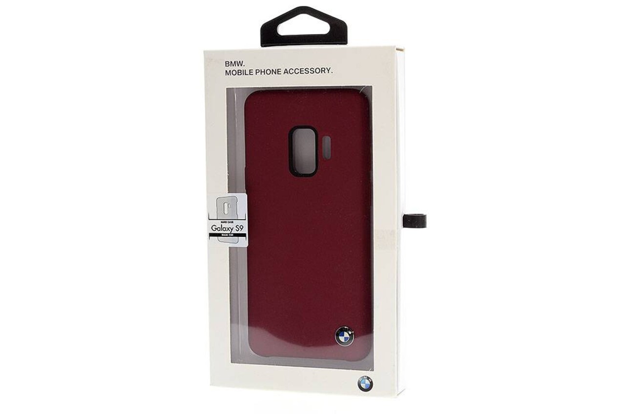 BMW BMW silicon coque Hardcase pour Galaxy S9 - Rouge (3700740426630)