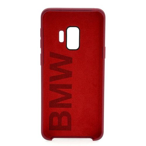 BMW BMW Silikonhülle Hardcase für Galaxy S9 - Rot (3700740426630)