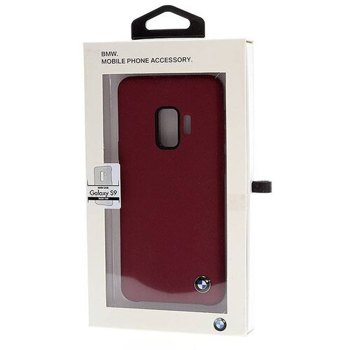 BMW BMW Silikonhülle Hardcase für Galaxy S9 - Rot (3700740426630)
