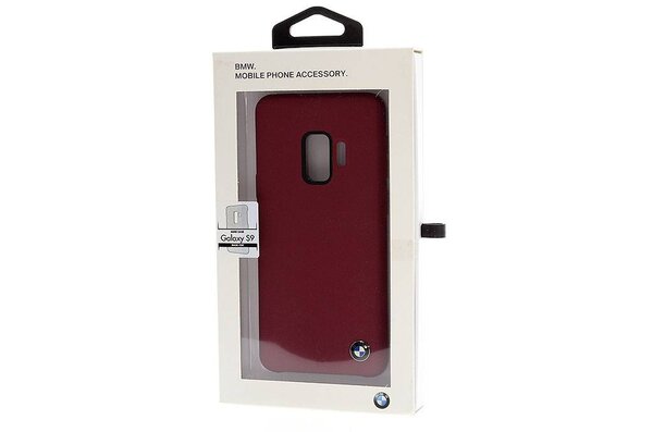 BMW BMW silicon coque Hardcase pour Galaxy S9 - Rouge (3700740426630)