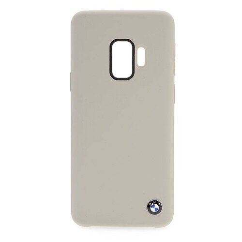 BMW BMW Silikonhülle Hardcase für Galaxy S9 - Taupe (3700740426593)