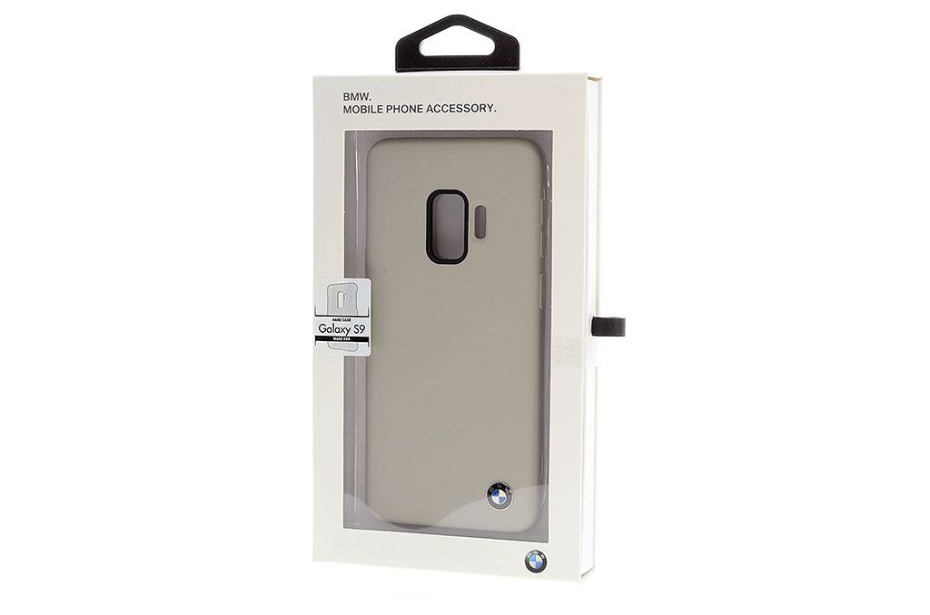 BMW BMW Back cover voor de Samsung Galaxy S9 - Taupe, foto 4 van 6