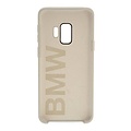 BMW BMW Back cover voor de Samsung Galaxy S9 - Taupe