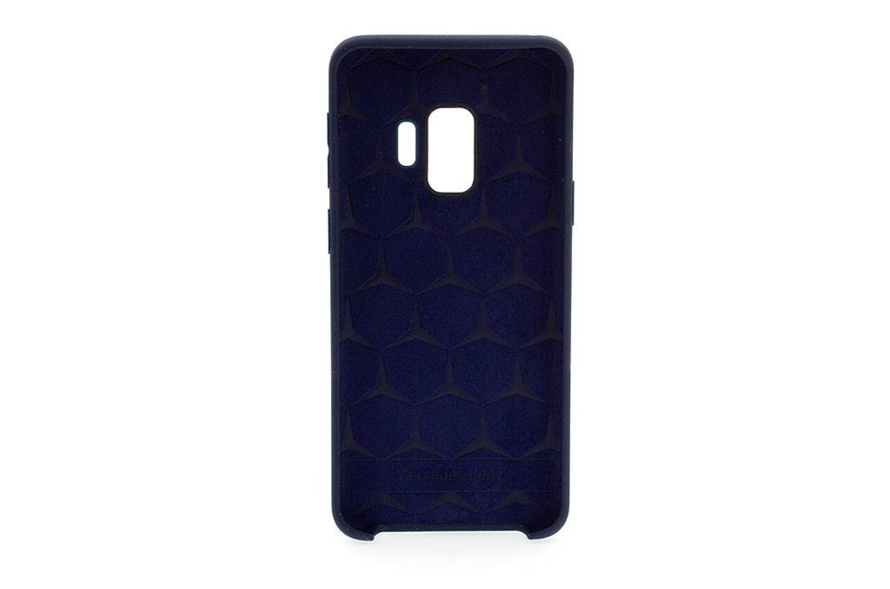 Mercedes-Benz Mercedes-Benz silicon coque Liquid Silicon pour Galaxy S9 - Navy (3700740428658)