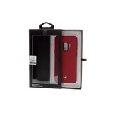Mercedes-Benz Mercedes-Benz silicon coque Liquid Silicon pour Galaxy S9 - Rouge (3700740428696)