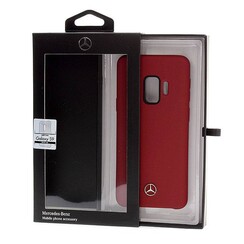 Mercedes-Benz Silikonhülle Liquid Silicon für Galaxy S9 - Rot (3700740428696)