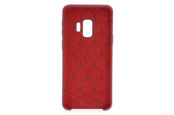 Mercedes-Benz Mercedes-Benz silicon back cover Liquid Silicon for Galaxy S9 - Red (3700740428696)