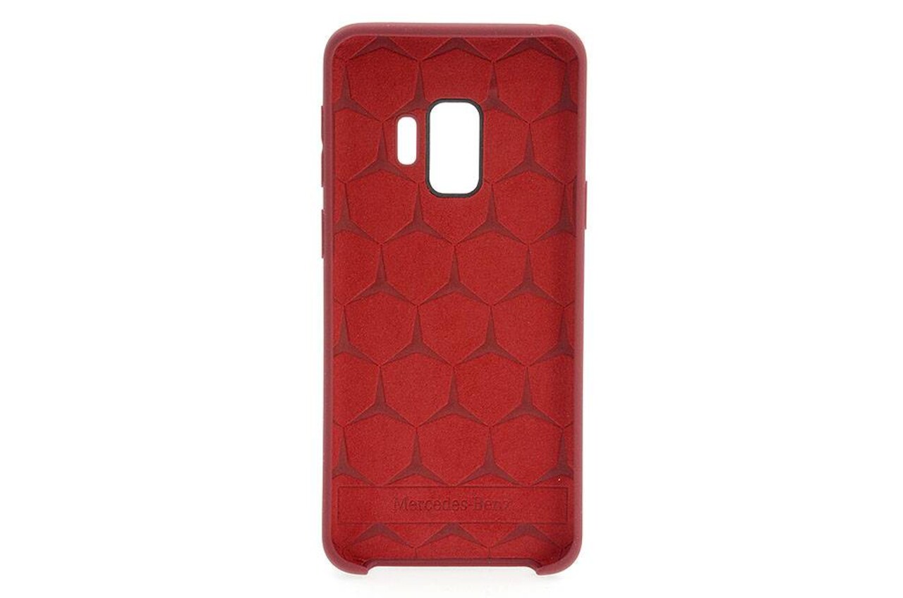Mercedes-Benz Mercedes-Benz silicon back cover Liquid Silicon for Galaxy S9 - Red (3700740428696)