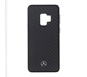Mercedes-Benz Mercedes-Benz silicon back cover Dynamic Line for Galaxy S9 - Black (3700740427002)