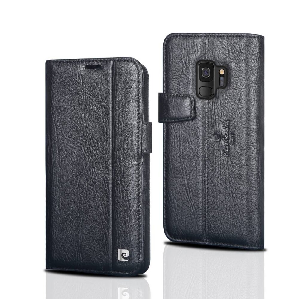Pierre Cardin Pierre Cardin Book-Case für Galaxy S9 - Schwarz (8719273145937) Pierre Cardin Pierre Cardin Book-Case für Galaxy S9 - Schwarz (8719273145937)