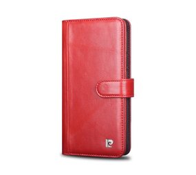 Pierre Cardin Pierre Cardin Rood hoesje Galaxy S9 Plus - Book Case - Stijlvol - Leer - Luxe cover Pierre Cardin Pierre Cardin Rood hoesje Galaxy S9 Plus - Book Case - Stijlvol - Leer - Luxe cover