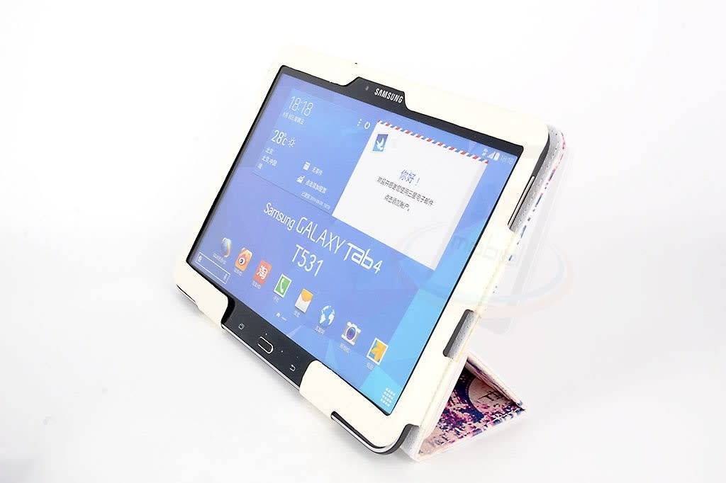 Samsung Print Book Case Tablet voor Galaxy Tab 4 10.1, foto 2 van 3