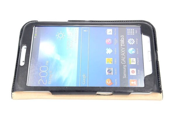 Samsung Zwart Book Case Tablet voor Galaxy Tab 3 8.0 Samsung Zwart Book Case Tablet voor Galaxy Tab 3 8.0