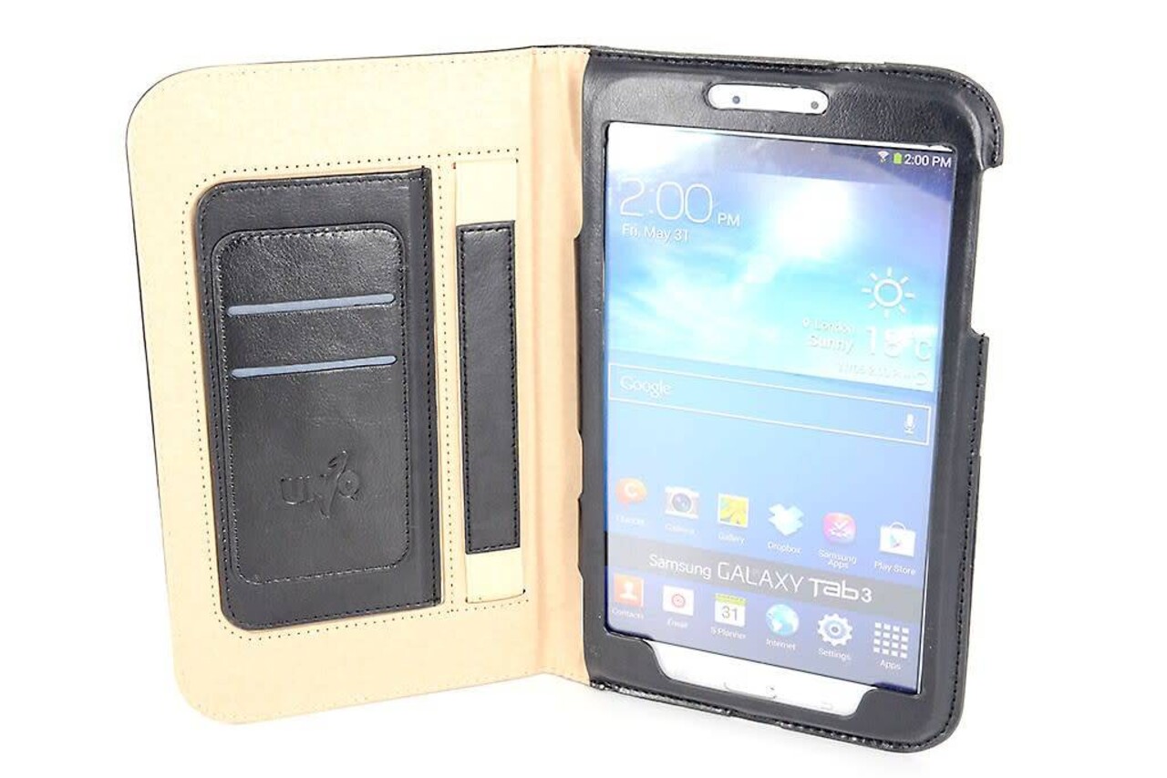 Samsung Zwart Book Case Tablet voor Galaxy Tab 3 8.0 Samsung Zwart Book Case Tablet voor Galaxy Tab 3 8.0