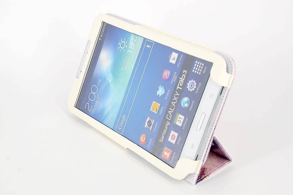 Samsung Print Book Case Tablet voor Galaxy Tab 3 8.0, foto 2 van 3