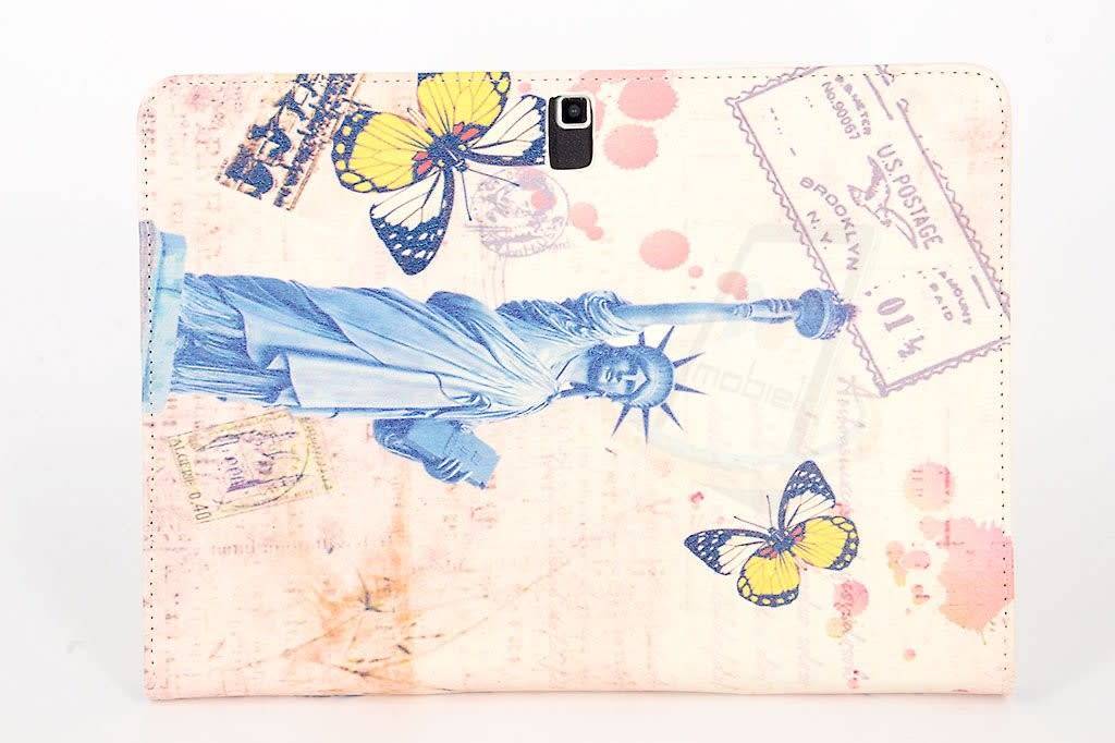 Samsung Print Book Case Tablet voor Galaxy Tab 3, foto 2 van 3