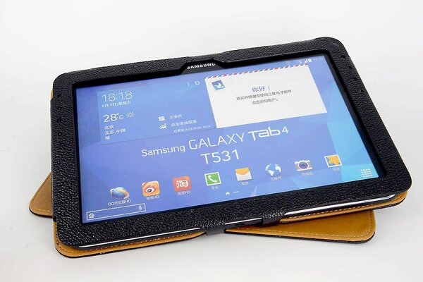 Samsung Zwart Book Case Tablet voor Galaxy Tab 2 10.1 Samsung Zwart Book Case Tablet voor Galaxy Tab 2 10.1