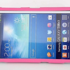 Samsung Pink Book Case Tablet für Galaxy Tab 3