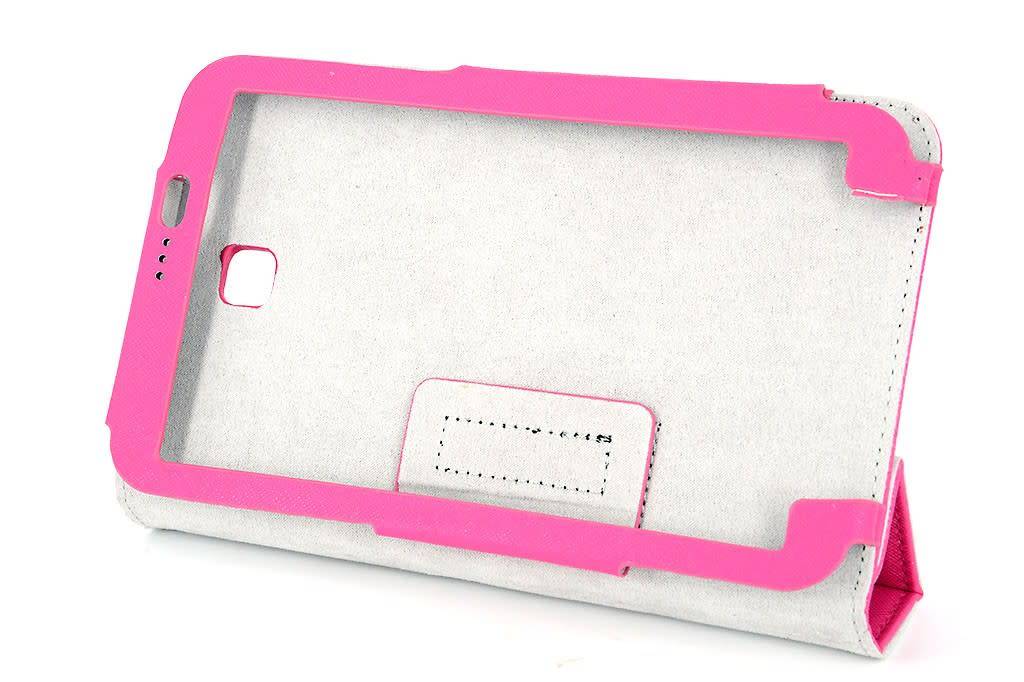 Samsung Roze Book Case Tablet voor Galaxy Tab 3 7.0, foto 2 van 4