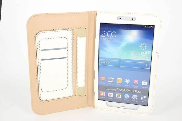 Samsung Tablet Housse Blanc pour Galaxy Tab 3 8.0 Samsung Tablet Housse Blanc pour Galaxy Tab 3 8.0