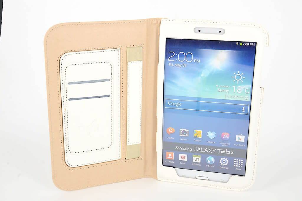 Samsung Wit Book Case Tablet voor Galaxy Tab 3 8.0, foto 4 van 5
