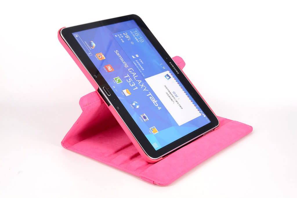 Samsung Roze Book Case Tablet voor Galaxy Tab 3 10.0, foto 4 van 5