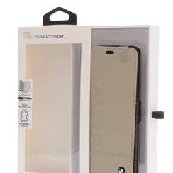 BMW Book-Case Hardcase für Galaxy S9 - Taupe (3700740426463)