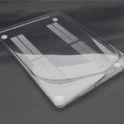 Hardcase laptop voor Macbook New 13.3" Pro touch bar - Transparant (8719273267608)
