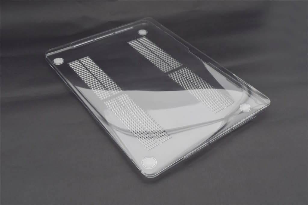 Hardcase laptop voor Macbook New 13.3" Pro touch bar - Transparant (8719273267608)