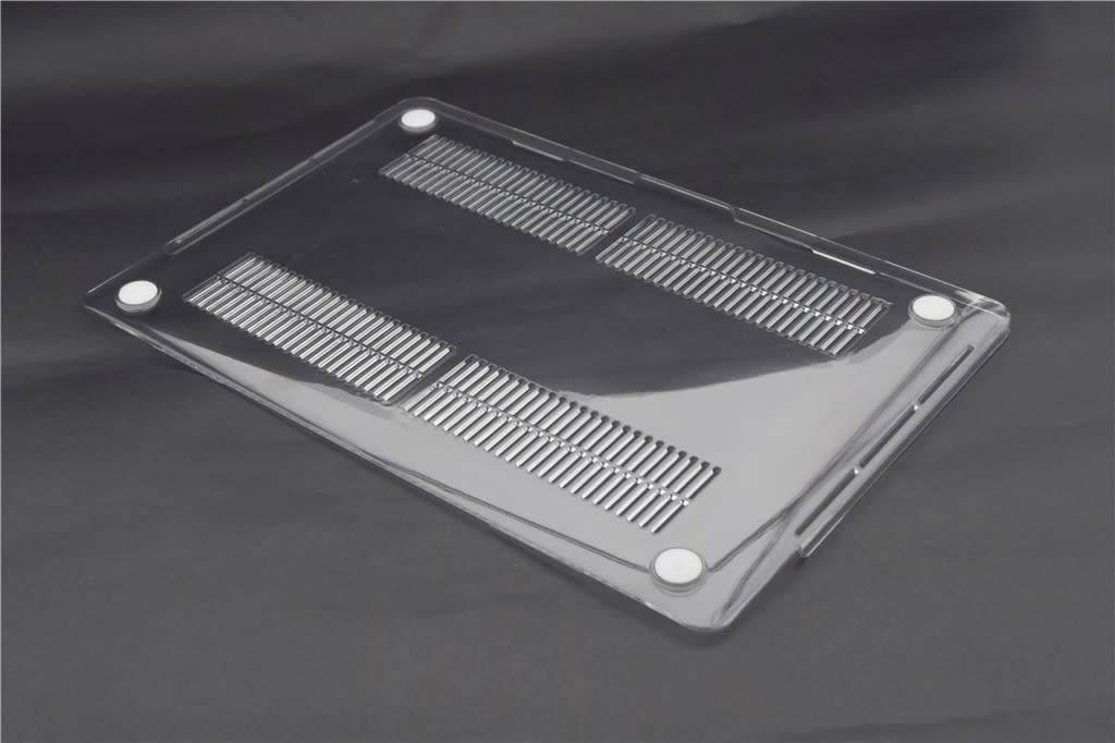 Hardcase laptop voor Macbook New 13.3" Pro touch bar - Transparant (8719273267608), foto 5 van 6
