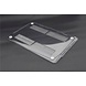 Hardcase laptop voor Macbook New 13.3" Pro touch bar - Transparant (8719273267608) Hardcase laptop voor Macbook New 13.3" Pro touch bar - Transparant (8719273267608)