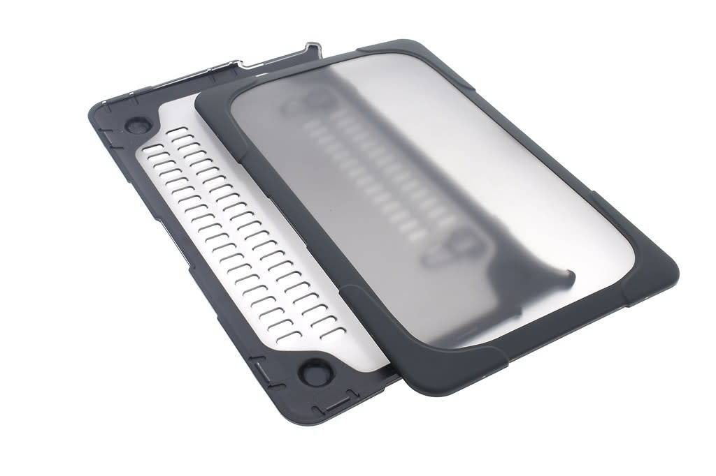 Hardcase laptop voor Macbook 11.6 "Air - Grijs (8719273272534)
