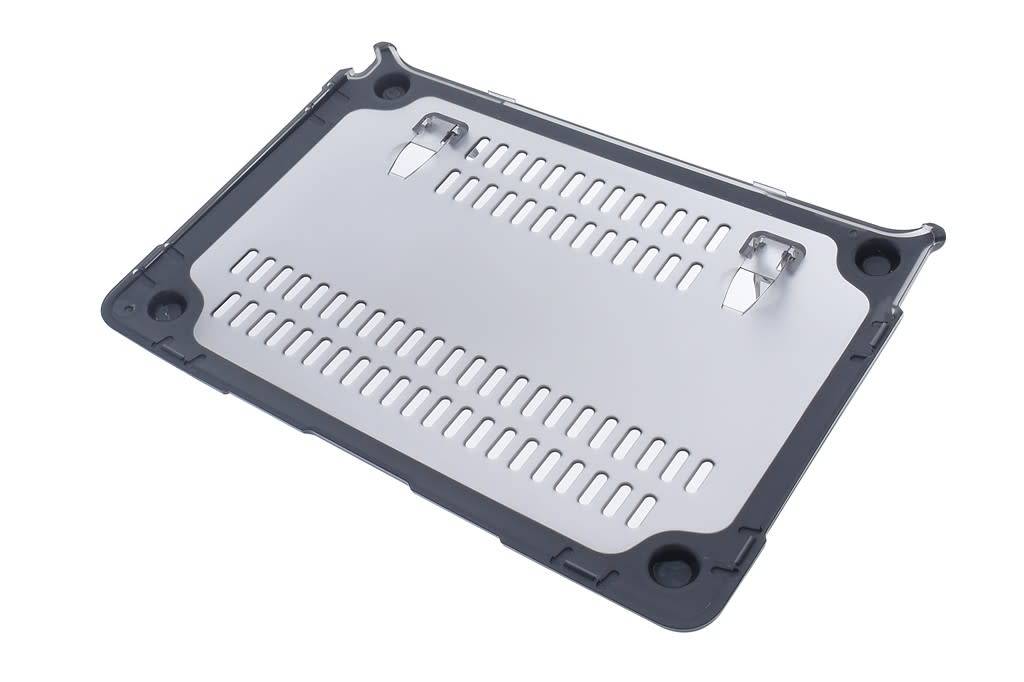 Hardcase laptop voor Macbook 12" Retina - Grijs (8719273272572), foto 3 van 6