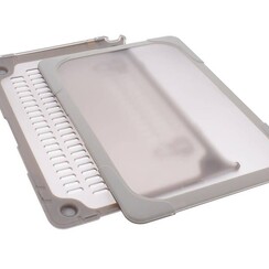 Hardcase laptop voor Macbook 12" Retina - Bruin (8719273272589)