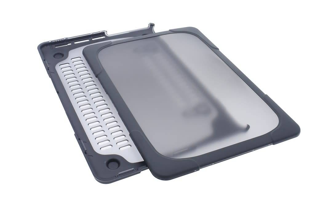 Hardcase laptop voor Macbook 13.3" Retina - Grijs (8719273272596)