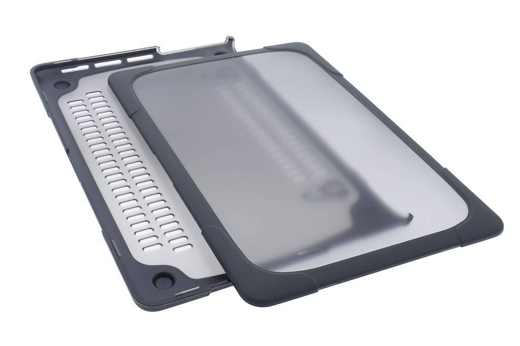 Hardcase laptop voor Macbook 15.4" Retina - Grijs (8719273272619)