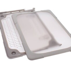 Hardcase laptop voor Macbook New 13.3" Pro touch bar - Bruin (8719273272640)