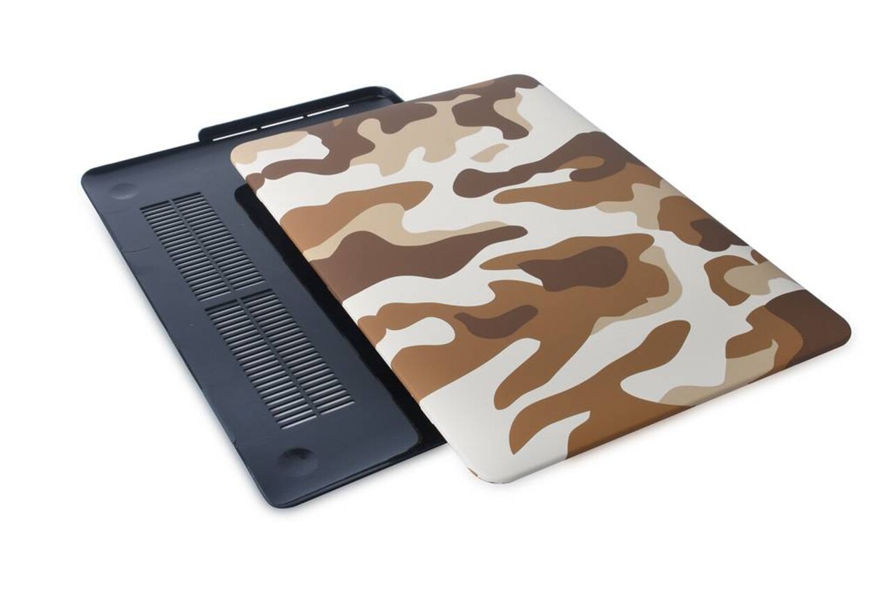 Hardcase laptop voor Macbook 13.3" Retina - Camouflage (8719273273852) Hardcase laptop voor Macbook 13.3" Retina - Camouflage (8719273273852)