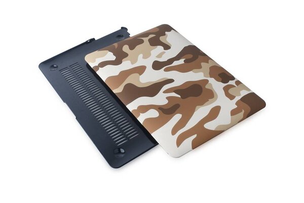 Hardcase laptop voor Macbook 13.3" Air - Camouflage (8719273273760) Hardcase laptop voor Macbook 13.3" Air - Camouflage (8719273273760)