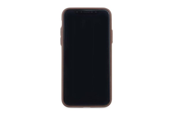 UNIQ Accessory UNIQ Accessory iPhone XR Kunstleer Hard Case Back cover - Bruin UNIQ Accessory UNIQ Accessory iPhone XR Kunstleer Hard Case Back cover - Bruin