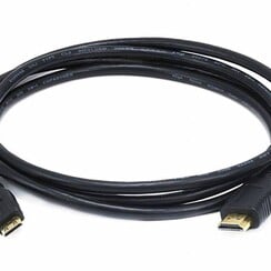 HDMI Kabel HDMI-Mini HDMI - Zwart