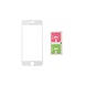 Display Schutzglas für iPhone 7-8 Plus - Weiß Display Schutzglas für iPhone 7-8 Plus - Weiß