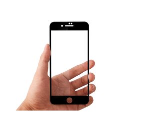 Screenprotector voor Apple iPhone 7-8 Plus- Zwart Screenprotector voor Apple iPhone 7-8 Plus- Zwart