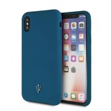Maserati Backcover voor Apple iPhone X-Xs - Blauw Maserati Backcover voor Apple iPhone X-Xs - Blauw