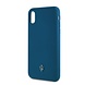 Maserati silicon back cover for iPhone X - Blue (3700740433232)