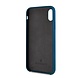Maserati silicon back cover for iPhone X - Blue (3700740433232)