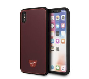Maserati silicon back cover for iPhone X - Red (3700740424179)