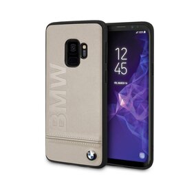 BMW BMW silicon back cover Signature for Galaxy S9 - Taupe (3700740426449)