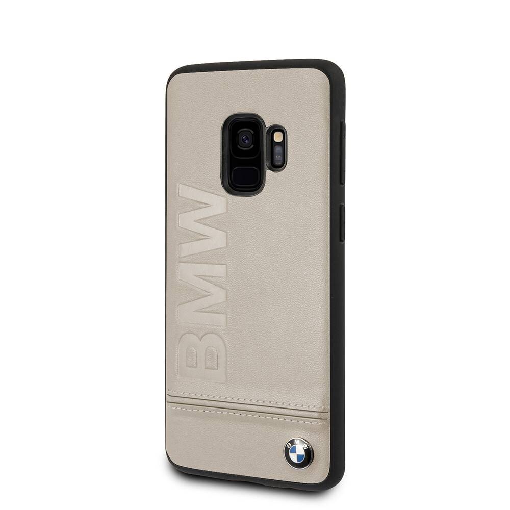 BMW BMW silicon coque Signature pour Galaxy S9 - Taupe (3700740426449)